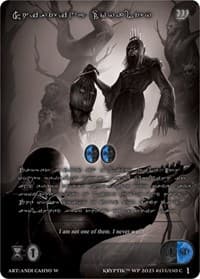 Shifting Loyalty (Silver Kryptik Language) - Wicked Prophecy [Wave 1] (eBay Gen Con Exclusive) - Kryptik TCG card