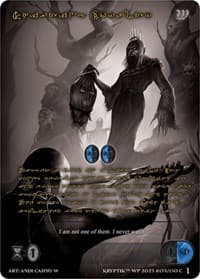 Shifting Loyalty (Gold Kryptik Language) - Wicked Prophecy [Wave 1] (eBay Gen Con Exclusive) - Kryptik TCG card