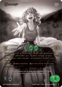 Erryn (Gold Kryptik Language) - Wicked Prophecy [Wave 1] (eBay Gen Con Exclusive) - Kryptik TCG card