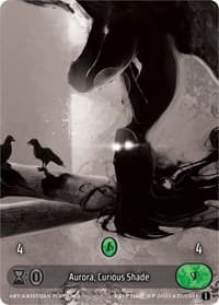 Aurora, Curious Shade (Box Topper) - Wicked Prophecy [Wave 1] (eBay Gen Con Exclusive) - Kryptik TCG card
