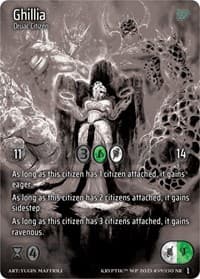 Ghillia - Wicked Prophecy [Wave 1] (eBay Gen Con Exclusive) - Kryptik TCG card