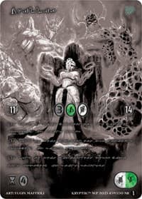 Ghillia (Silver Kryptik language) - Wicked Prophecy [Wave 1] (eBay Gen Con Exclusive) - Kryptik TCG card