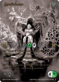 Ghillia (Gold Kryptik Language) - Wicked Prophecy [Wave 1] (eBay Gen Con Exclusive) - Kryptik TCG card