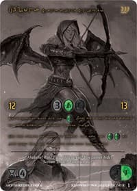 Alona, Sanguine Sniper (Gold Kryptik Language) - Wicked Prophecy [Wave 1] (eBay Gen Con Exclusive) - Kryptik TCG card