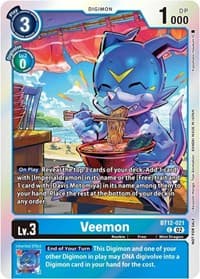 Veemon (Gen Con 2023) - Digimon Promotion Cards - Digimon Card Game card