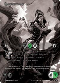 Cattori (Silver Kryptik Language) - Wicked Prophecy [Wave 1] (eBay Gen Con Exclusive) - Kryptik TCG card