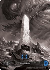 Sunken Relic (Box Topper) - Wicked Prophecy [Wave 1] (eBay Gen Con Exclusive) - Kryptik TCG card