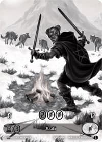 Raaki (Box Topper) - Wicked Prophecy [Wave 1] (eBay Gen Con Exclusive) - Kryptik TCG card