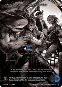 Unified by the Code (Silver Kryptik Language) - Wicked Prophecy [Wave 1] (eBay Gen Con Exclusive) - Kryptik TCG card