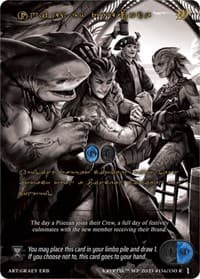 Unified by the Code (Gold Kryptik Language) - Wicked Prophecy [Wave 1] (eBay Gen Con Exclusive) - Kryptik TCG card