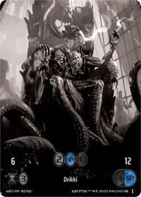 Drikki (Box Topper) - Wicked Prophecy [Wave 1] (eBay Gen Con Exclusive) - Kryptik TCG card