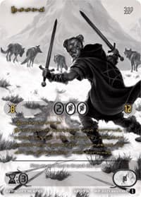 Raaki (Gold Kryptik Language) - Wicked Prophecy [Wave 1] (eBay Gen Con Exclusive) - Kryptik TCG card