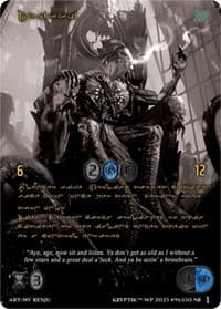 Drikki (Gold Kryptik Language) - Wicked Prophecy [Wave 1] (eBay Gen Con Exclusive) - Kryptik TCG card