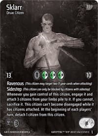 Sklarr - Wicked Prophecy [Wave 1] (eBay Gen Con Exclusive) - Kryptik TCG card
