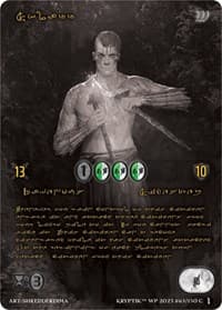 Sklarr (Gold Kryptik Language) - Wicked Prophecy [Wave 1] (eBay Gen Con Exclusive) - Kryptik TCG card