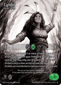 Cyndiir - Wicked Prophecy [Wave 1] (eBay Gen Con Exclusive) - Kryptik TCG card