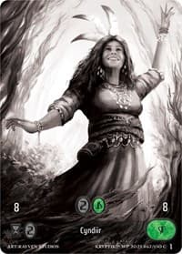 Cyndiir (Box Topper) - Wicked Prophecy [Wave 1] (eBay Gen Con Exclusive) - Kryptik TCG card