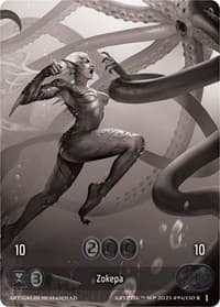 Zokepa (Box Topper) - Wicked Prophecy [Wave 1] (eBay Gen Con Exclusive) - Kryptik TCG card