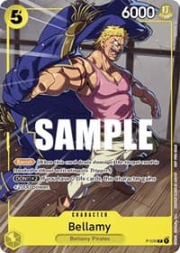 Bellamy (Pirates Party Vol. 4) - One Piece Promotion Cards - One Piece Card Game card