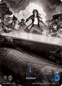 Doubloon (Box Topper) - Wicked Prophecy [Wave 1] (eBay Gen Con Exclusive) - Kryptik TCG card