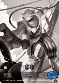 Anakoni (Box Topper) - Wicked Prophecy [Wave 1] (eBay Gen Con Exclusive) - Kryptik TCG card