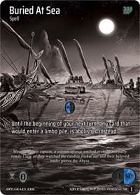 Buried At Sea - Wicked Prophecy [Wave 1] (eBay Gen Con Exclusive) - Kryptik TCG card