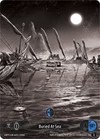 Buried At Sea (Box Topper) - Wicked Prophecy [Wave 1] (eBay Gen Con Exclusive) - Kryptik TCG card
