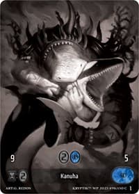 Kanuha (Box Topper) - Wicked Prophecy [Wave 1] (eBay Gen Con Exclusive) - Kryptik TCG card