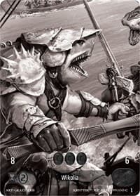 Wikolia (Box Topper) - Wicked Prophecy [Wave 1] (eBay Gen Con Exclusive) - Kryptik TCG card