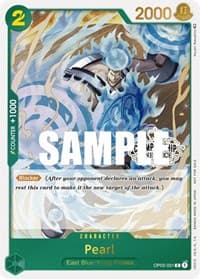 Pearl (Store Championship Participation Pack Vol. 2) - One Piece Promotion Cards - One Piece Card Game card