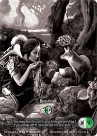 Beastwalk (Box Topper) - Wicked Prophecy [Wave 1] (eBay Gen Con Exclusive) - Kryptik TCG card