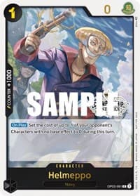 Helmeppo (Store Championship Participation Pack Vol. 2) - One Piece Promotion Cards - One Piece Card Game card