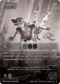 Zakonza - Wicked Prophecy [Wave 1] (eBay Gen Con Exclusive) - Kryptik TCG card