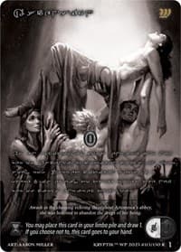 Ascension (Silver Kryptik Language) - Wicked Prophecy [Wave 1] (eBay Gen Con Exclusive) - Kryptik TCG card