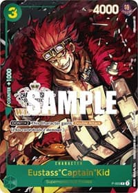 Eustass"Captain"Kid (Store Championship Vol. 2 Winner) - One Piece Promotion Cards - One Piece Card Game card