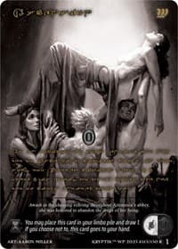 Ascension (Gold Kryptik Language) - Wicked Prophecy [Wave 1] (eBay Gen Con Exclusive) - Kryptik TCG card