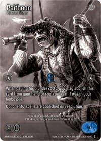 Paithoon - Wicked Prophecy [Wave 1] (eBay Gen Con Exclusive) - Kryptik TCG card