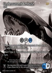 Undercurrent Ambush - Wicked Prophecy [Wave 1] (eBay Gen Con Exclusive) - Kryptik TCG card
