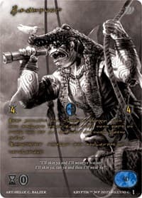 Paithoon (Gold Kryptik Language) - Wicked Prophecy [Wave 1] (eBay Gen Con Exclusive) - Kryptik TCG card