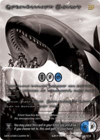 Undercurrent Ambush (Silver Kryptik Language) - Wicked Prophecy [Wave 1] (eBay Gen Con Exclusive) - Kryptik TCG card