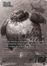Klarki - Wicked Prophecy [Wave 1] (eBay Gen Con Exclusive) - Kryptik TCG card