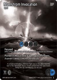 Maelstrom Invocation - Wicked Prophecy [Wave 1] (eBay Gen Con Exclusive) - Kryptik TCG card