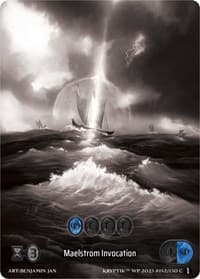 Maelstrom Invocation (Box Topper) - Wicked Prophecy [Wave 1] (eBay Gen Con Exclusive) - Kryptik TCG card