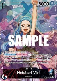 Nefeltari Vivi (001) (Alternate Art) - Kingdoms of Intrigue - One Piece Card Game card