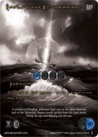 Maelstrom Invocation (Gold Kryptik Language) - Wicked Prophecy [Wave 1] (eBay Gen Con Exclusive) - Kryptik TCG card