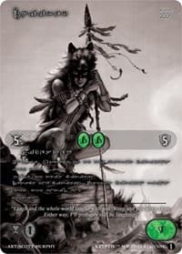 Chiikey (Silver Kryptik Language) - Wicked Prophecy [Wave 1] (eBay Gen Con Exclusive) - Kryptik TCG card