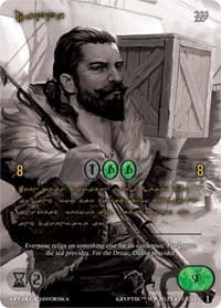 Danne (Gold Kryptik Language) - Wicked Prophecy [Wave 1] (eBay Gen Con Exclusive) - Kryptik TCG card