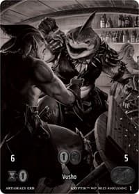 Vusho (Box Topper) - Wicked Prophecy [Wave 1] (eBay Gen Con Exclusive) - Kryptik TCG card