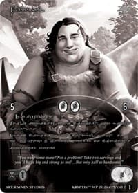 Ferral (Silver Kryptik Language) - Wicked Prophecy [Wave 1] (eBay Gen Con Exclusive) - Kryptik TCG card