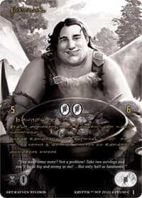 Ferral (Gold Kryptik Language) - Wicked Prophecy [Wave 1] (eBay Gen Con Exclusive) - Kryptik TCG card